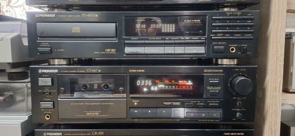 Amplif Pioneer, deck pioneer, cd