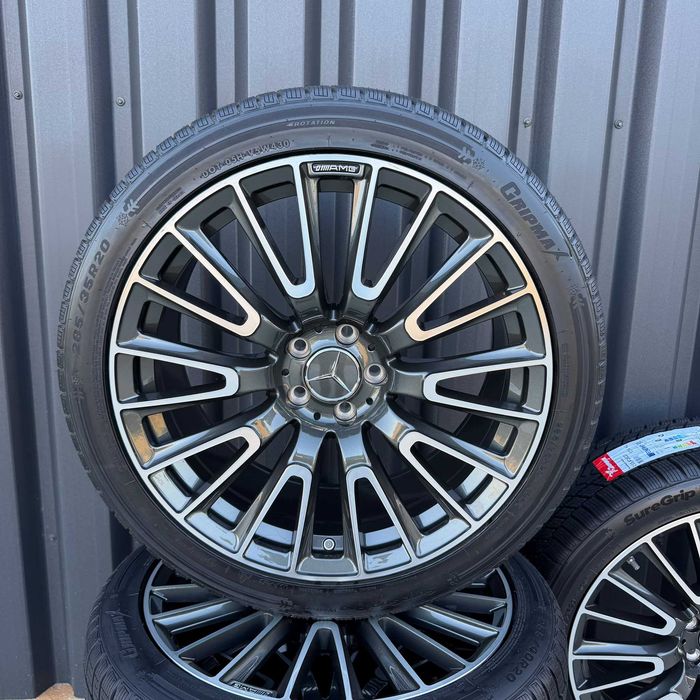 Jante Mercedes S class W223 E class W214 20 R20 cu anvelope 285 35 20 cu 255 40 20 cauciucuri de iarna Roti Complete cu senzori de presiune