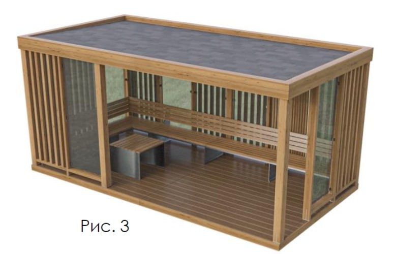 Беседки из дпк прочный