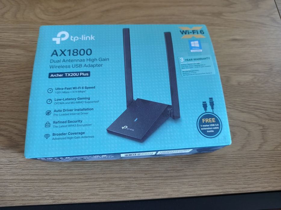 Adaptor USB Wireless Wi-Fi 6 TP-Link Archer TX20U Plus AX1800 – Ca nou