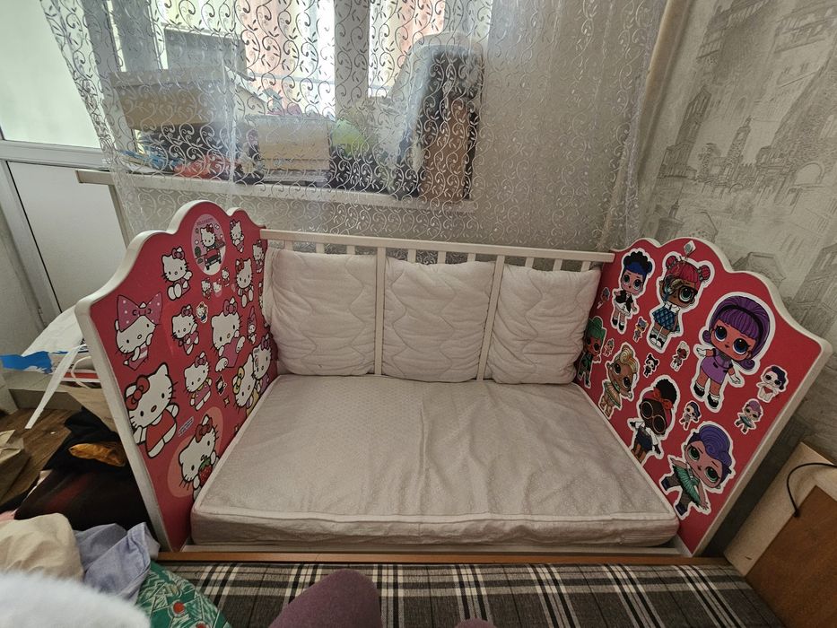 Продам кровать для новорождённого