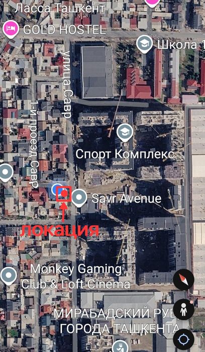 Продается идеальная земля для коммерции напротив жилого комплекса Savr