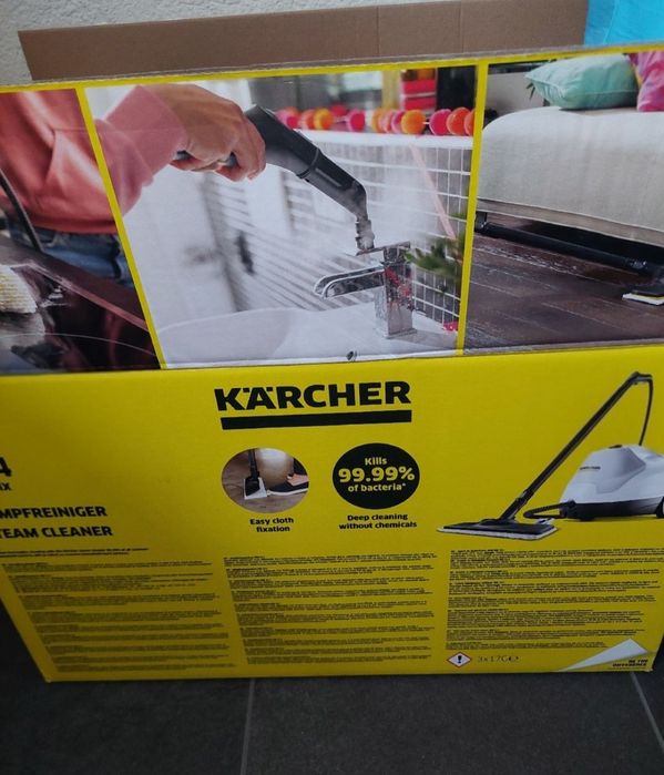 НОВИ! Прахосмукачка за килими Bissell 1558N и Парочистачка Karcher SC4