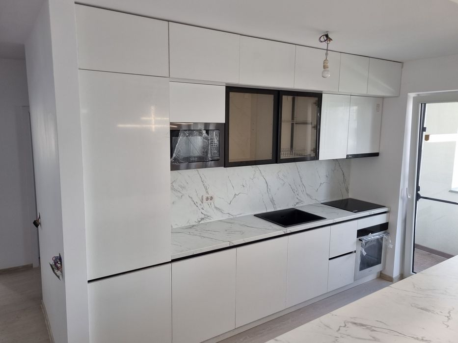 Mobila de bucatarie  - MDF MAT - LED - la comanda