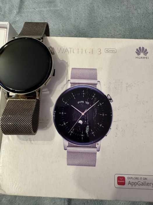 Huawei Watch 3 42mm Gold Milanese