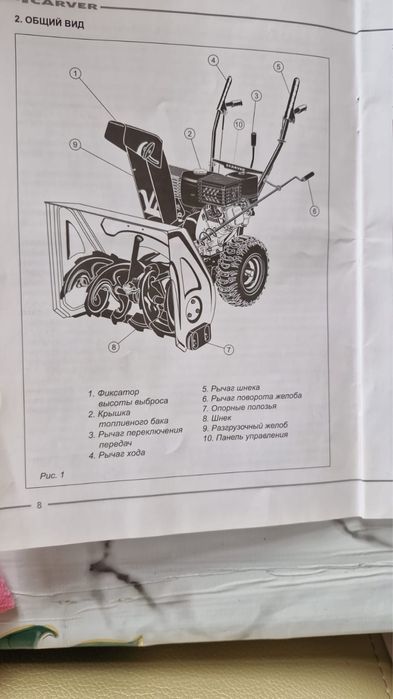 Снегоуборщик carver бензиновый