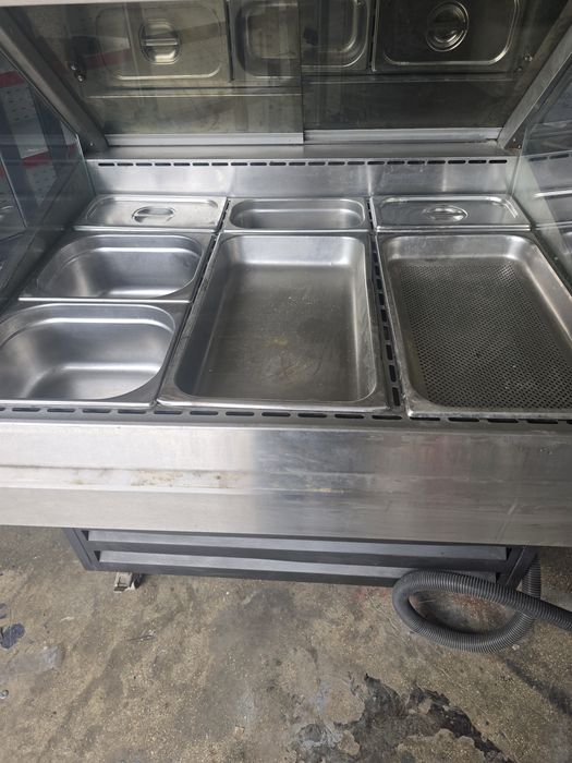 Vitrina calda profesionala