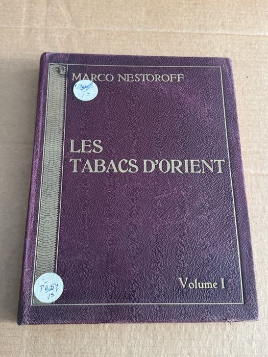 Les Tabacs d'Orient , MARCO NESTOROFF , Книга за тютюна