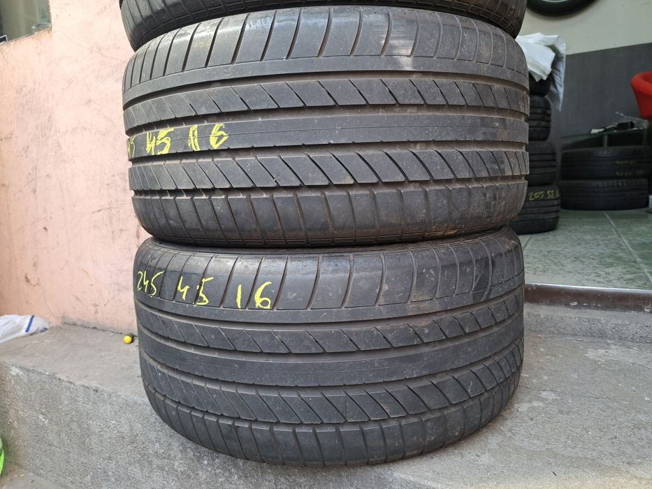 Set anvelope 245/45 R16 cu 225/50 R16 Continental