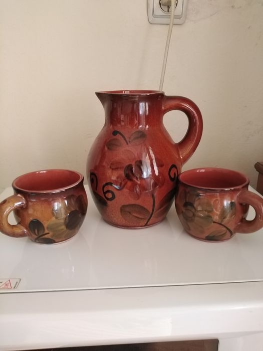 Кувшин + 2 кружки