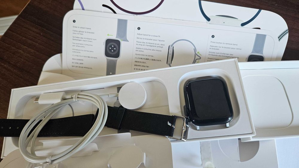 Apple Watch SE 2 (2nd Gen) GPS + Cellular, 44mm Midnight Aluminium Case IMPECABIL