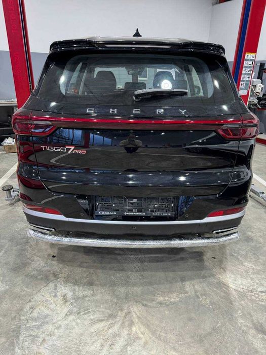 Защита переднего и заднего бампера Chery tiggo 7 pro