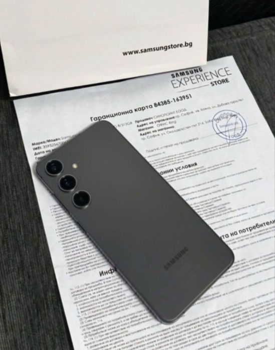 512GB Samsung S24 Plus Experience Store Гаранция 2026 S24+ Gray / Сив