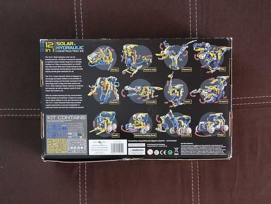 12 IN 1 Solar & Hydraulic Construction Kit