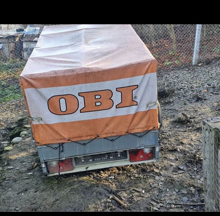 Remorca usoara 750kg cu prelata