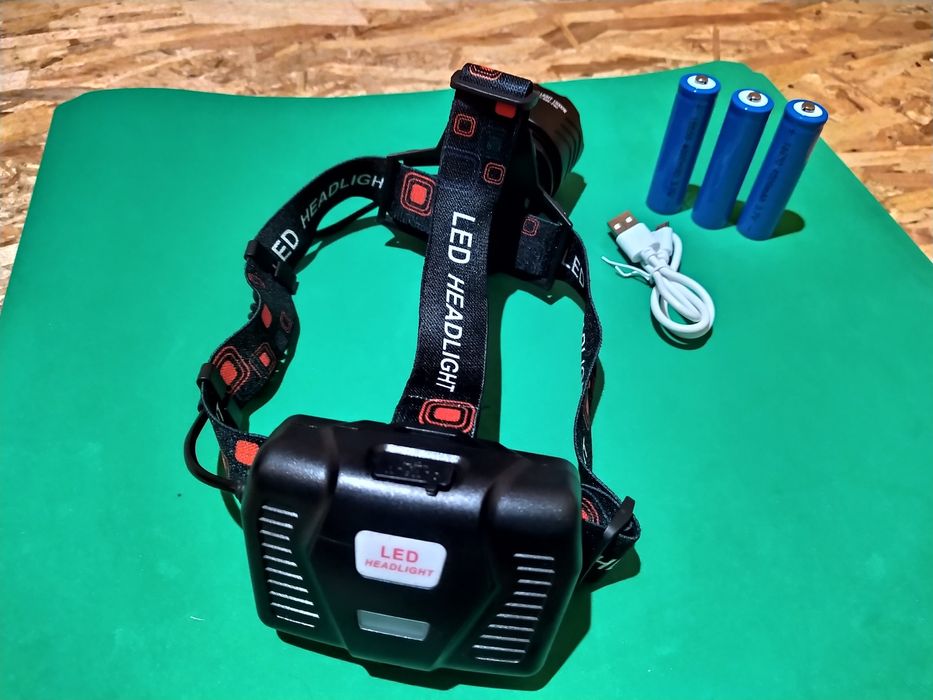 XHP90.2 - Cea mai puternica lanterna de cap cu NEW LED QUADCORE ...