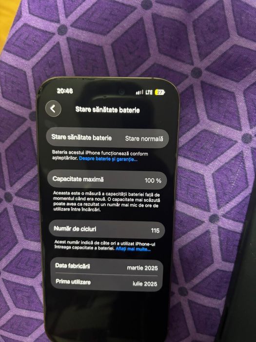 Vand iphone 16 pro max