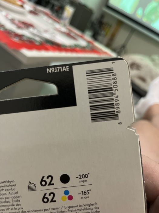 Тонер касета 4 цвята 62+62