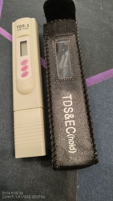 Tds-3,verificare puritate apa