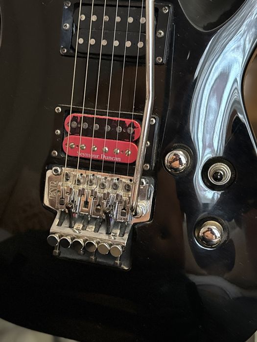 Chitară electrică  ESP LTD MH-50 + Seymour Duncan | Floyd Rose | Setup gata de cântat