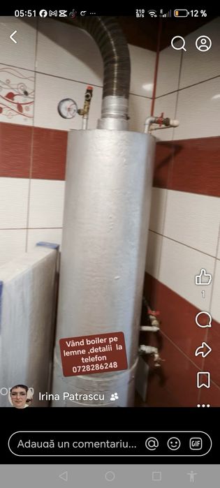 Boilar pe lemne lemne