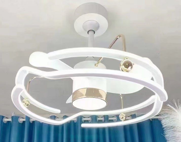 Вентилятор,Люстра,Hi-tech