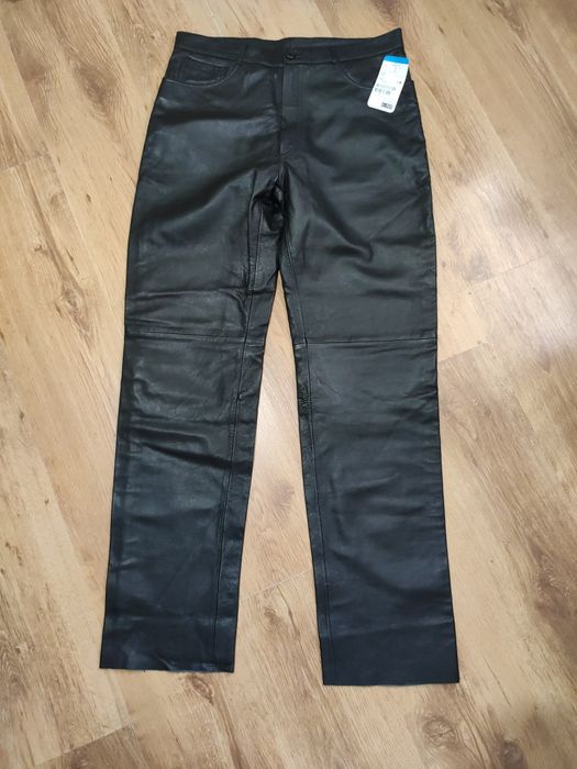 Pantaloni din piele de miel nappa Hide Society Germany mărimea 52 (M)