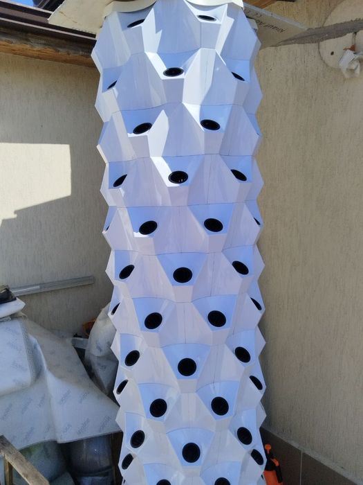 Вертикална система за ПРОИЗВОДСТВО НА ЯГОДИ И ЗЕЛЕНЧУЦИ Хидропоника 96