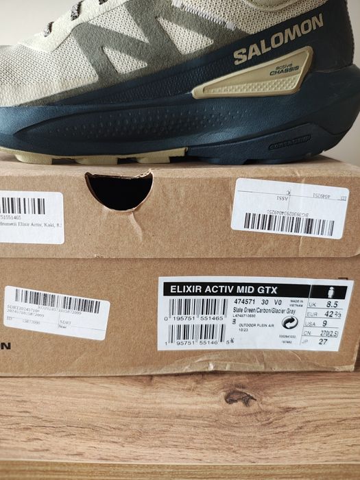 Salomon Elixir Activ Mid Gtx 42.5