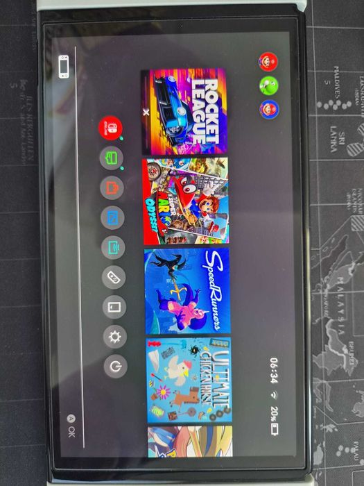Nintendo Switch OLED White (Impecabilă) + Husă Cadou