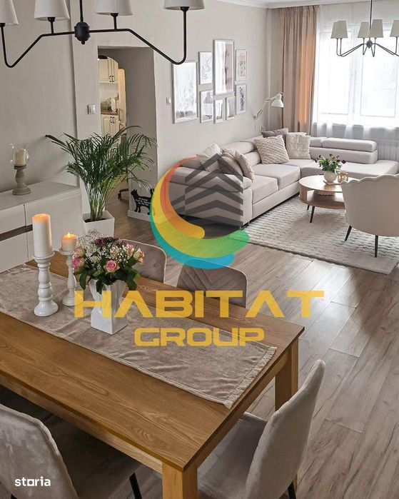 Vanzare ap 3 camere 100 mp 2 bai centrala Wiessmann Brancoveanu Orasel