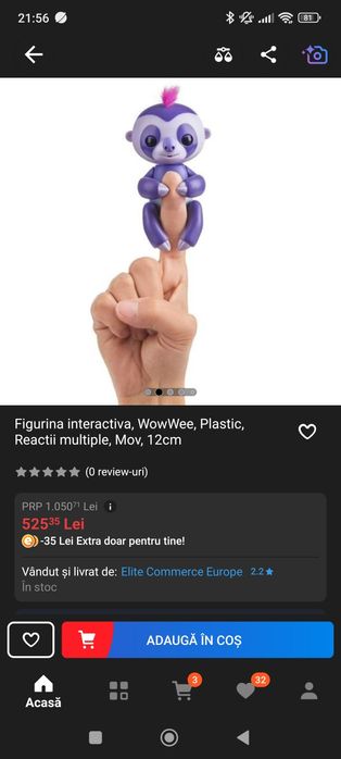 Figurina interactiva wowwee