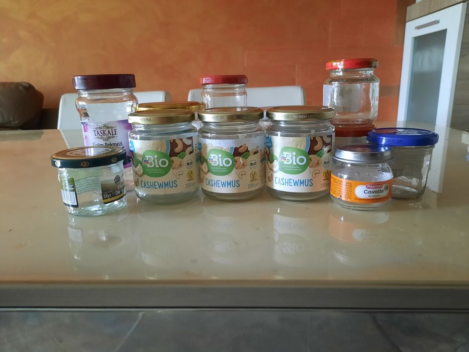 Буркани с винтови капачки Омния 800мл,  720мл, 680мл 500мл