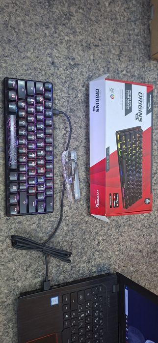 Клавиатуры HyperX alloy origins 60/65/mkw100