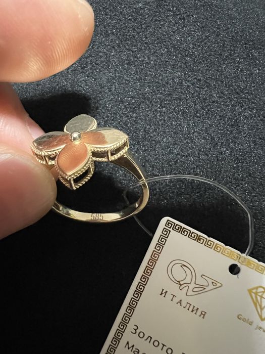 Золотое кольцо Без камней - 2,28 грамм