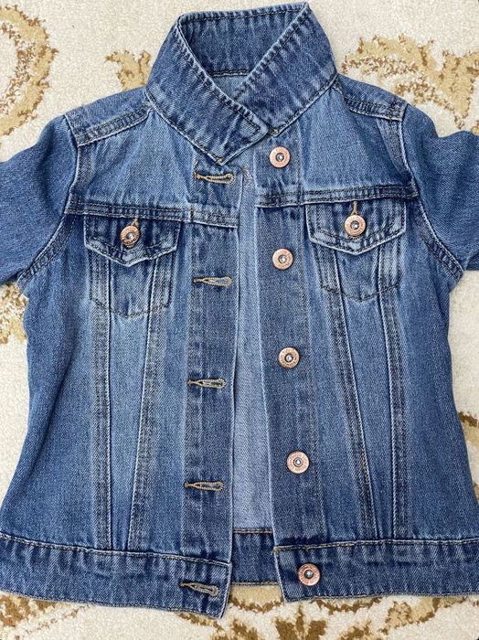 Джинсовая куртка (девочка 4-5 лет)