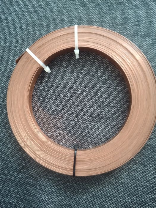 Placbanda de cupru rolă