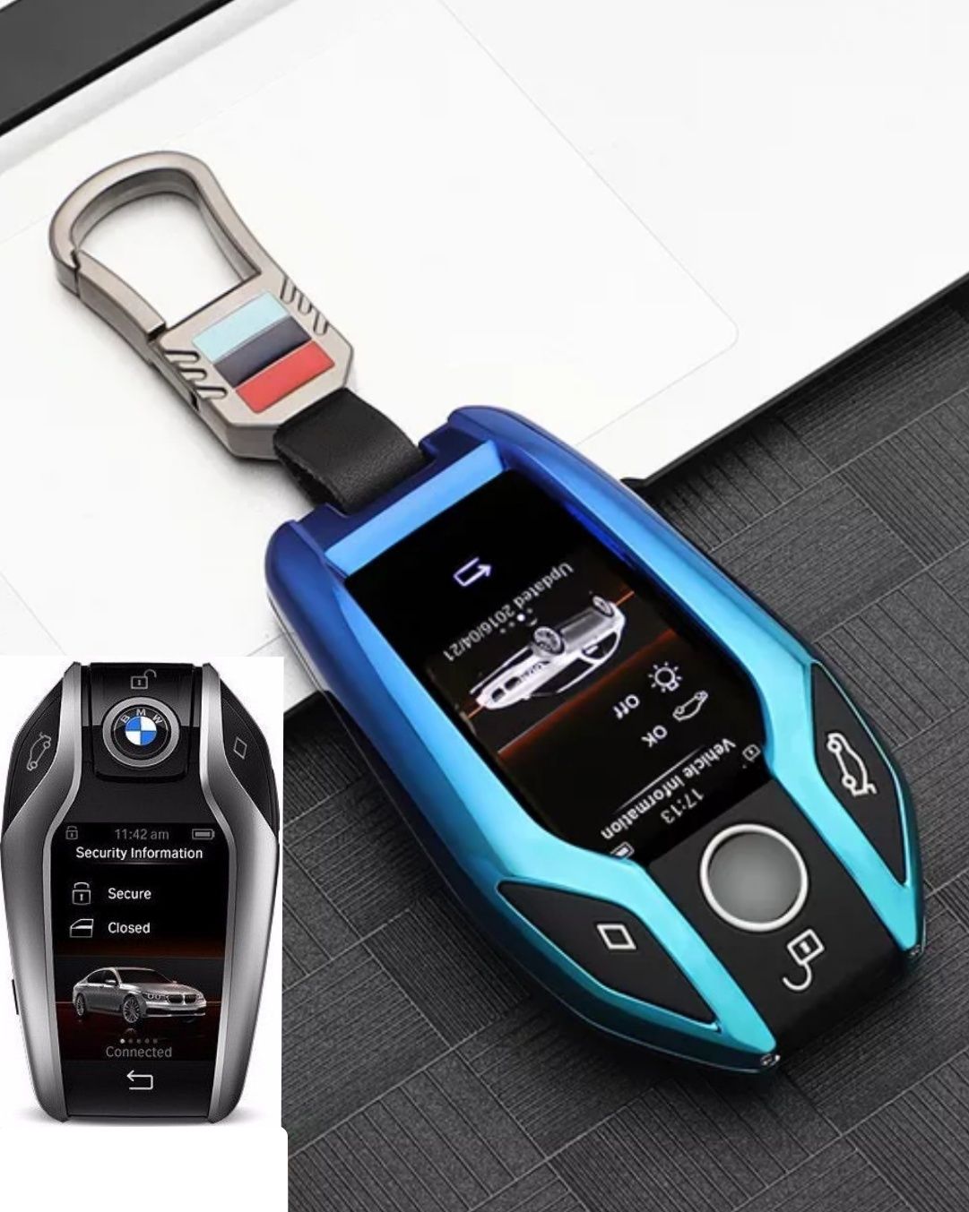 Калъф за ключ BMW G11 G12 G30 G31 G32 I8 G01 G02 G05 G07 X3 X4 X5 X7 гр ...