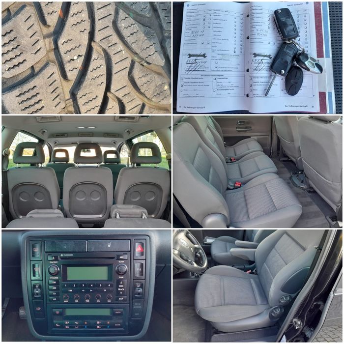 Vw Sharan IMPECABIL An 2007 1.9 TDI 116CP 6+1 Viteze Xenon,Webasto,Jan