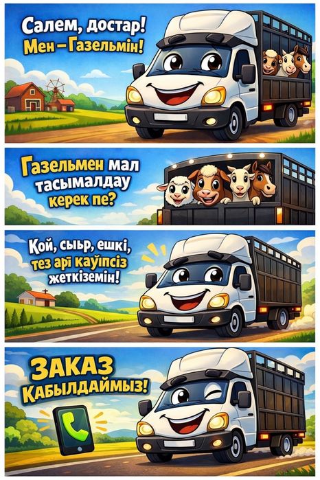 СКОТОВОЗ Газель Межгород