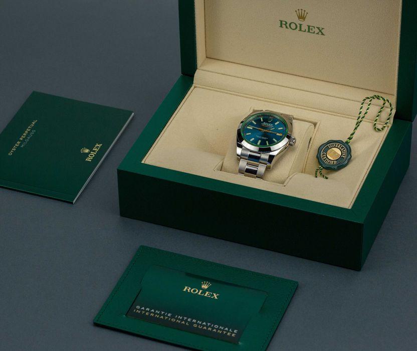 Rolex Oyster Milgauss Z-blue 116400GV