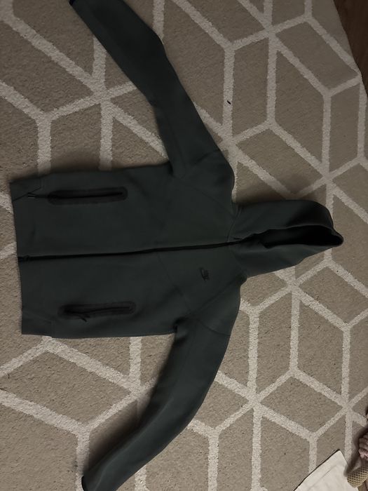 Nike tech fleece dark green original