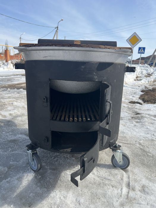 Қазандық дөңгелектері бар