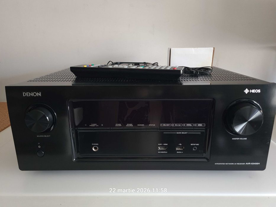 DENON Heos AVR-X3400H si AVR-1509
