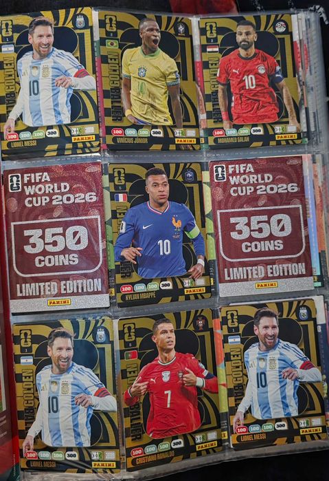 Продавам карти panini xl world cup 2026