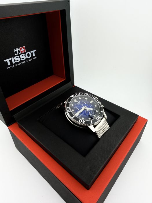 Ceas Barbati Tissot Seastar 1000 Chronograph 45.5mm T120.417.11.041.02