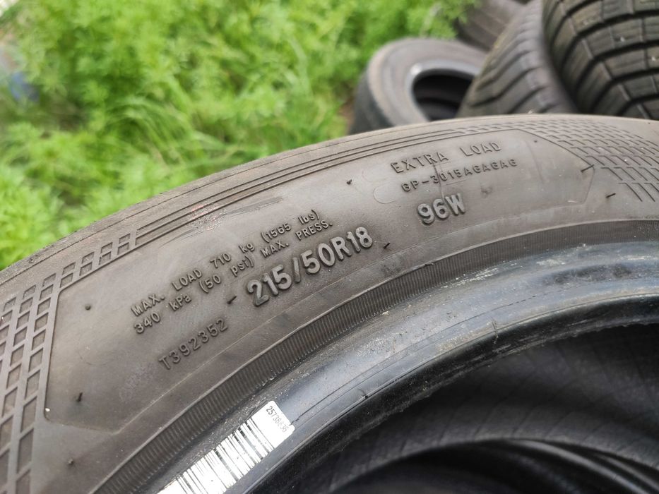 2бр Летни гуми 215 50 18 - Goodyear - DOT 2022