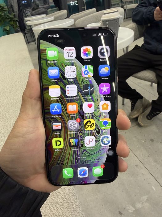 Iphone 16 pro max 256 Esim Черный 100% аккум