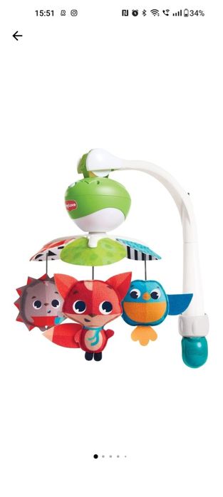 Carusel muzical portabil Tiny Love