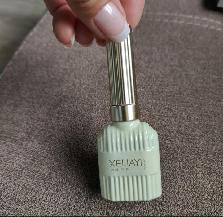 Комплект  UV гел лак - изграждащ и прозрачен + 36 бр. нокти френ. стил